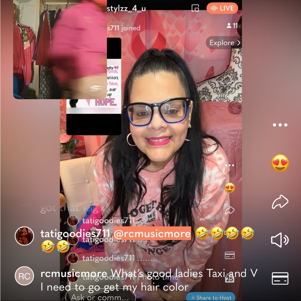 Click like for my Live Show Notification. 🦋💜🦋💜 - Picture 4 of 15